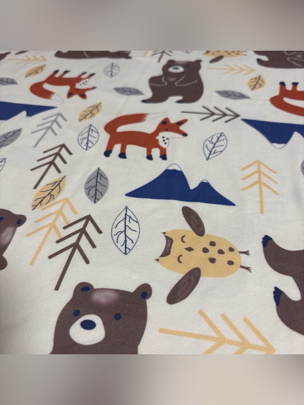 Woodland Friends Baby Car Seat Cover - Picture 4 of 10